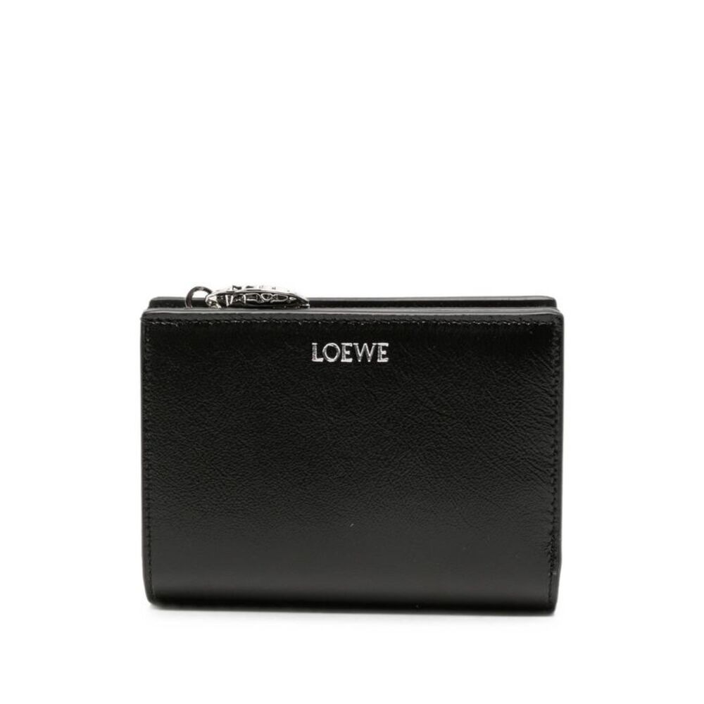 Loewe Women Claw Leather Compact Wallet
